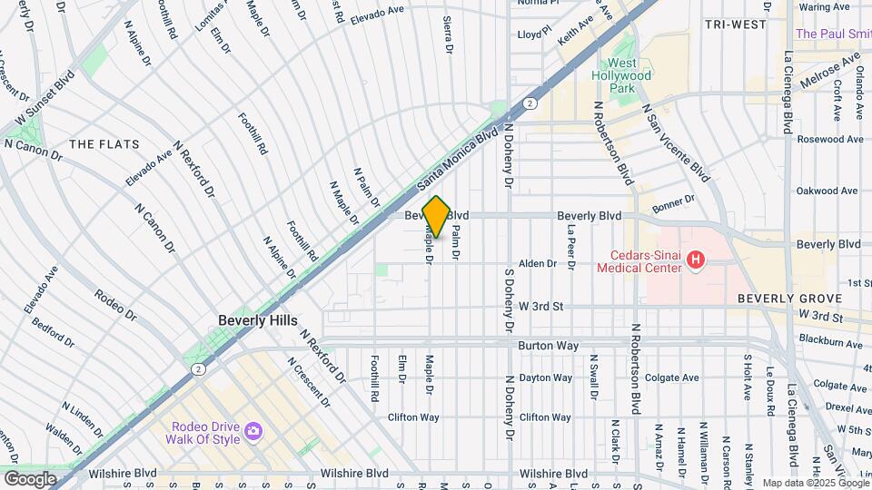 408 N Maple Dr Map and Location Details