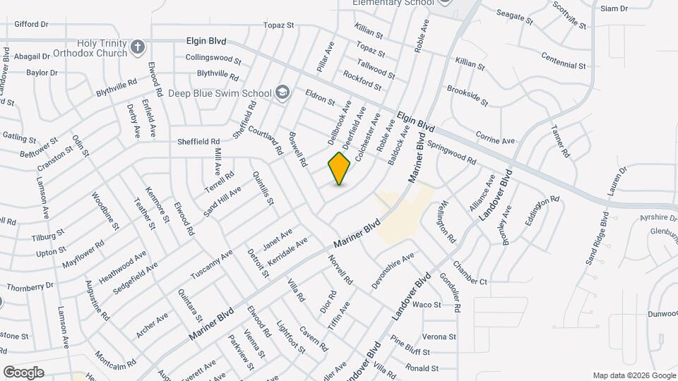 5113 Roble Ave, Unit 5F Map and Location Details