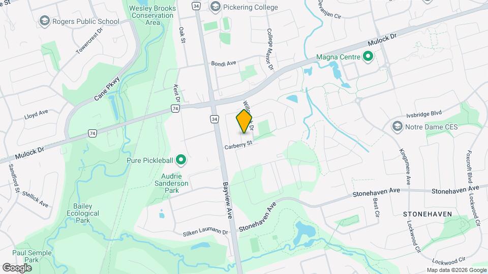 605 Skinner Ave Map and Location Details