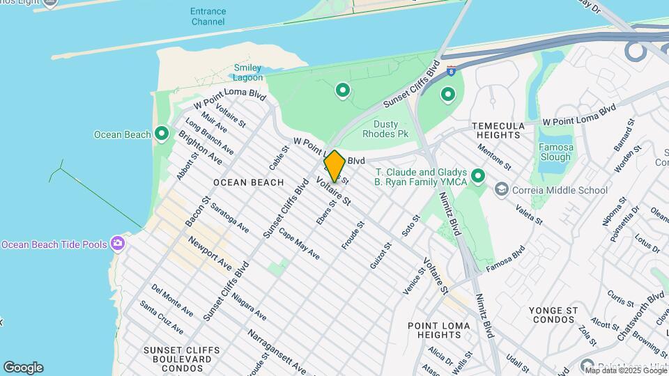 4718 Voltaire St Mapa y Detalles de la Ubicación