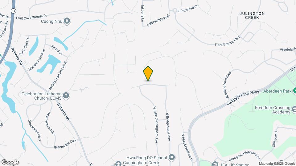 656 Hampton Downs Ct Map and Location Details