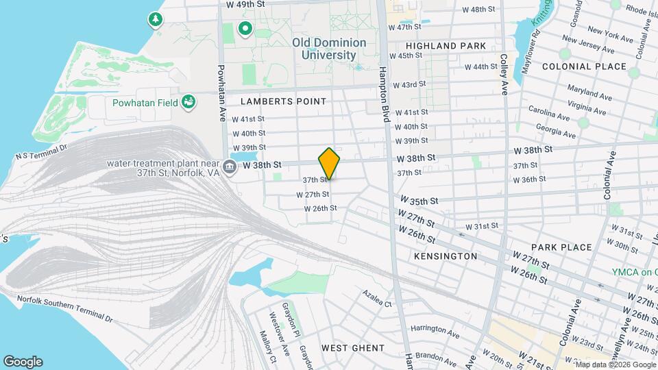 1301 37th St Mapa y Detalles de la Ubicación