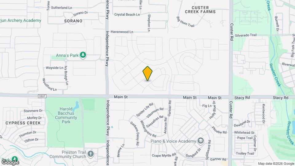 9239 Pavonia Ln Map and Location Details