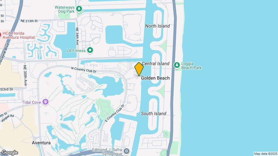 20201 E Country Club Dr, Unit #405 Map and Location Details