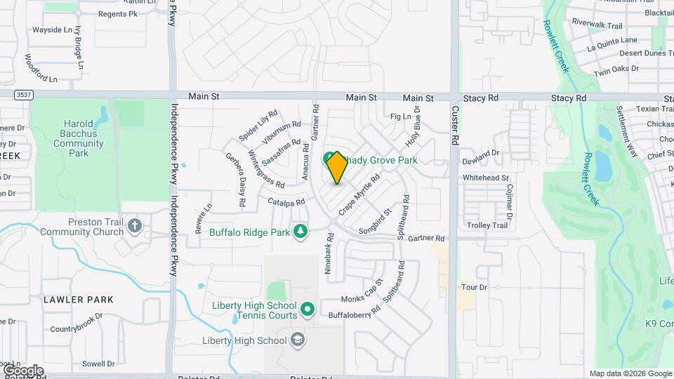 15562 Fringe Tree Rd Map and Location Details