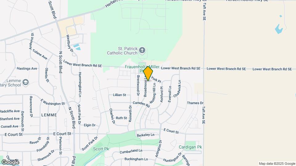 162 Broadmoor Ln Mapa y Detalles de la Ubicación