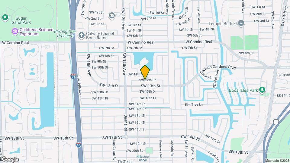 1104 SW 12th St Map and Location Details