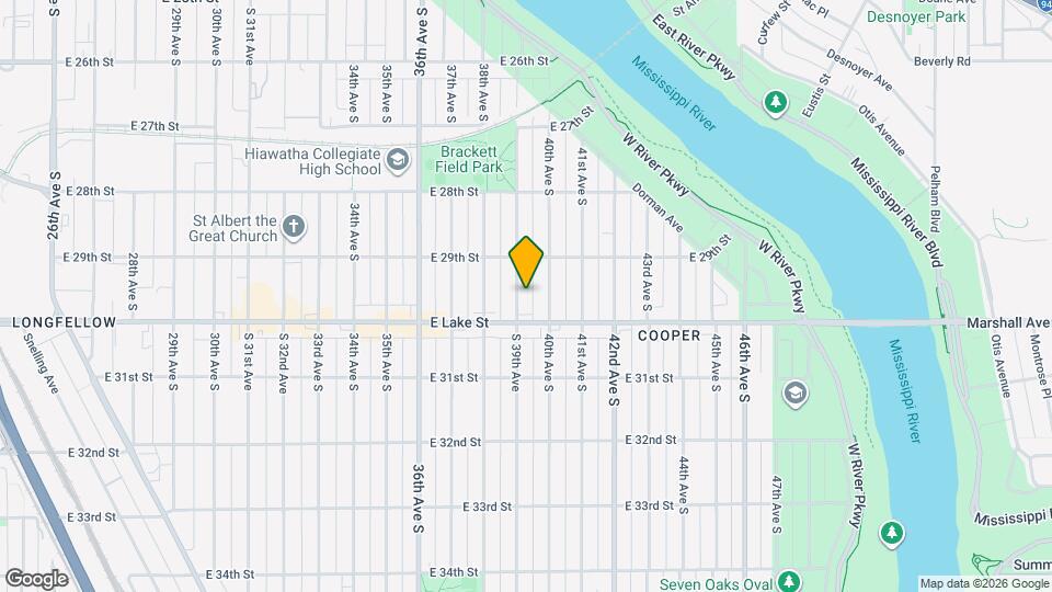 2931 S 39th Ave Map and Location Details
