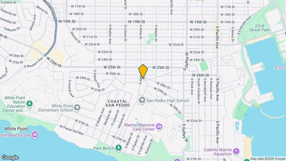 982 W Hamilton Ave Map and Location Details