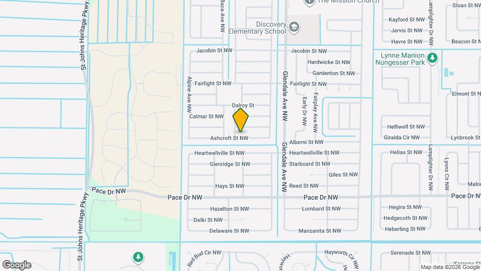 1767 Ashcroft St NW Map and Location Details