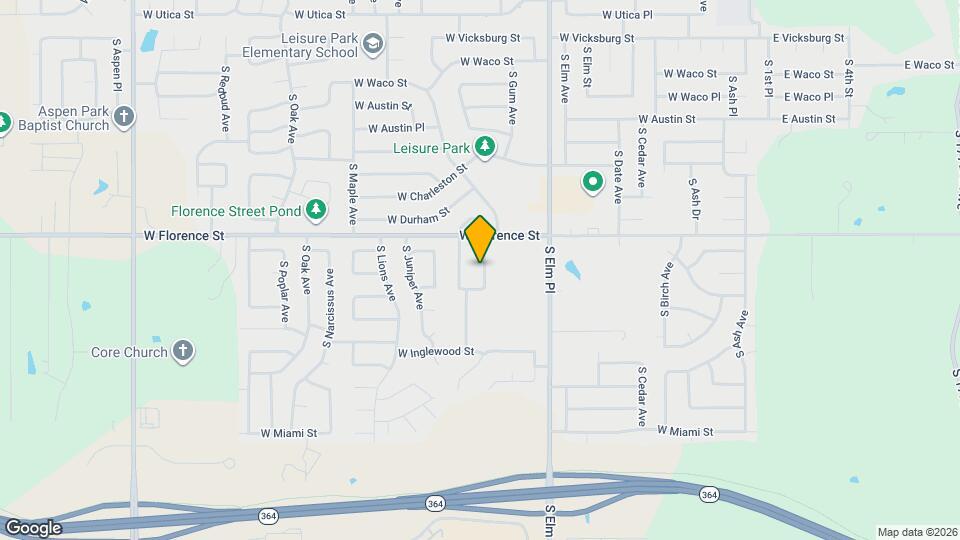 4902 S Gum Ave Map and Location Details