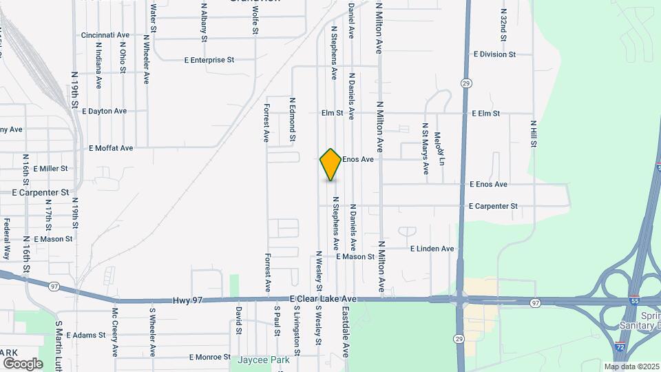 523 N Stephens Ave Map and Location Details