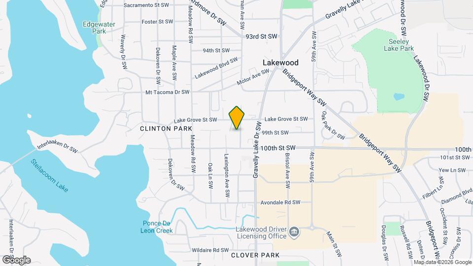 9836 Whitman Ave SW Map and Location Details