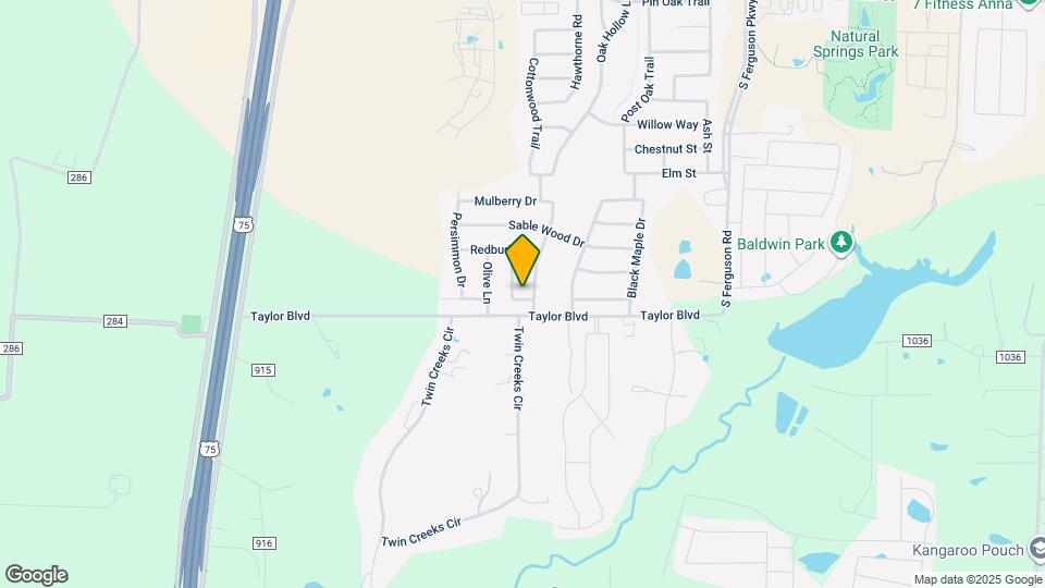 2110 Sweet Gum Dr Map and Location Details