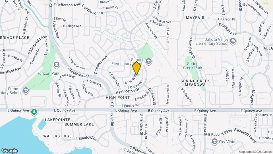 4026 S Fundy Way, Unit X Phoenix-1208B Map and Location Details