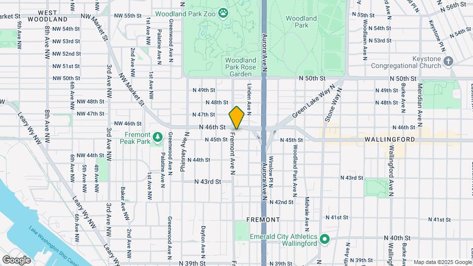 4512 Fremont Ave N Map and Location Details