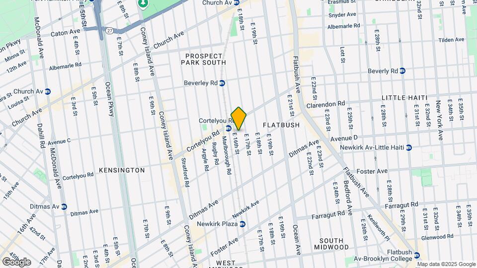 395 East 16th Street Map and Location Details