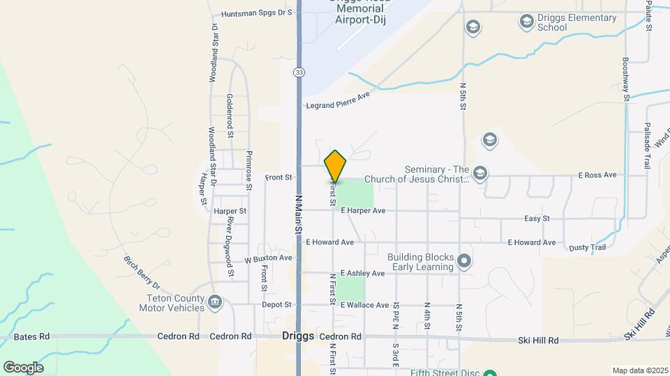 525 N 1st St Mapa y Detalles de la Ubicación