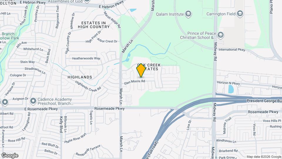 2517 Glen Morris Rd Map and Location Details