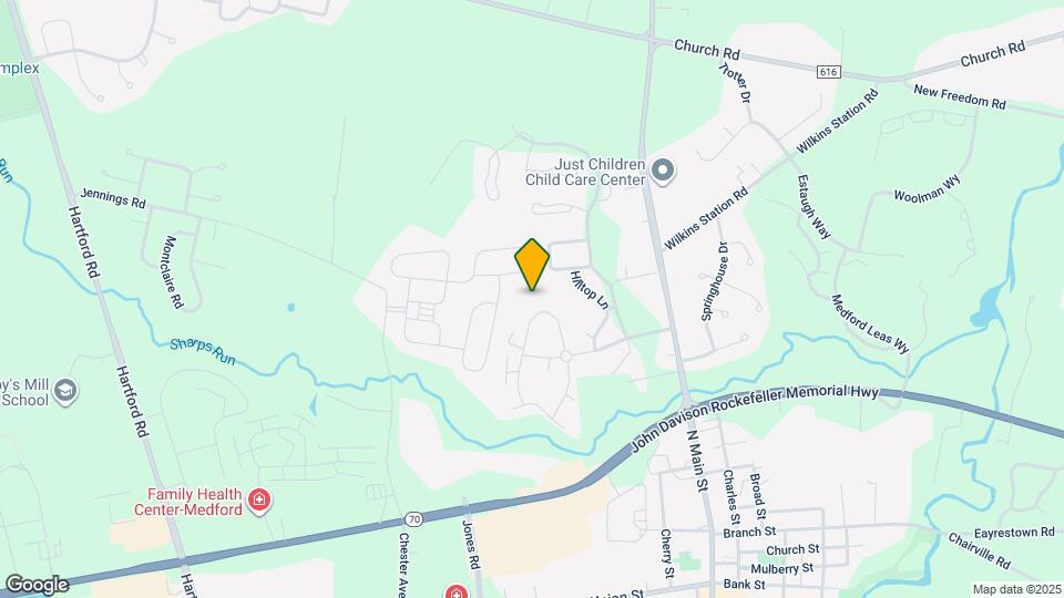 128 Eaves Mill Rd Map and Location Details