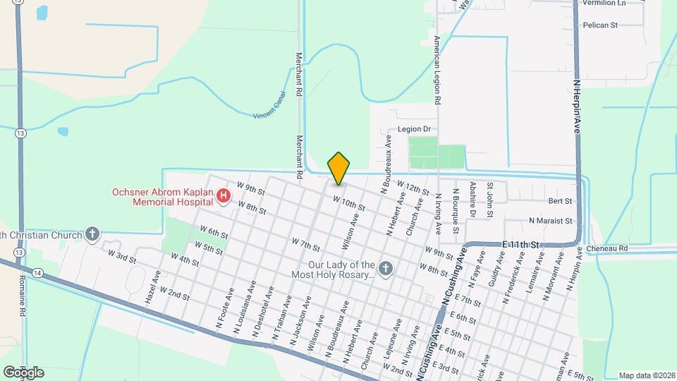 1006 N Jackson Ave Map and Location Details