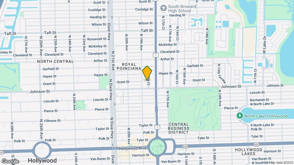 924 N 18th Ct Map and Location Details