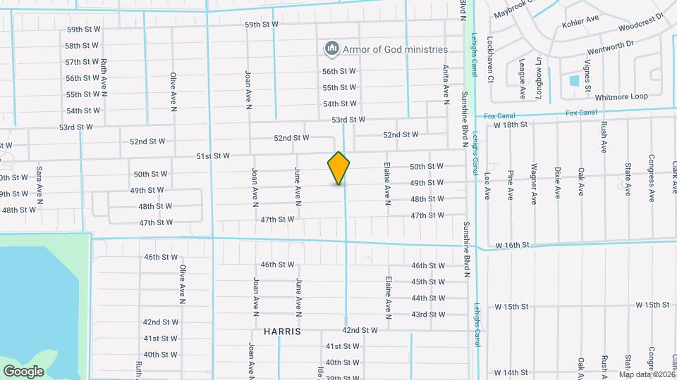 2803 49th St W Mapa y Detalles de la Ubicación