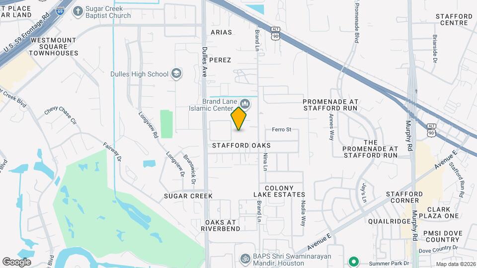 4333 Avron Dr Map and Location Details