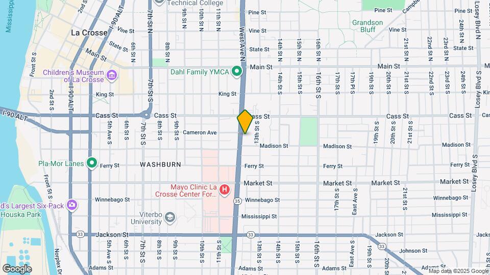 409 West Ave S Map and Location Details