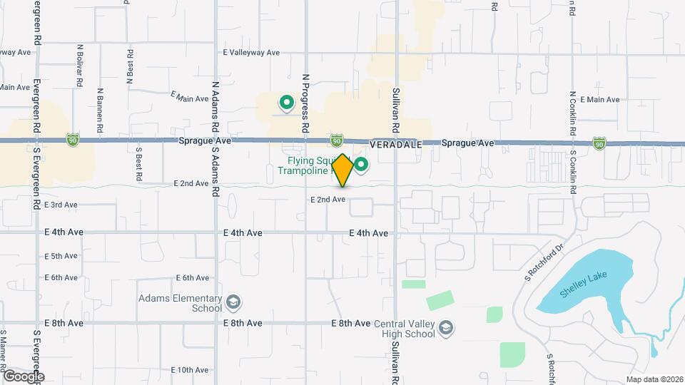15217 E 2nd Ave Mapa y Detalles de la Ubicación