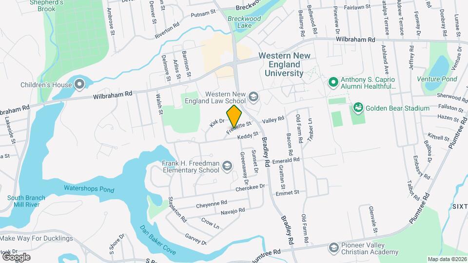 55 Fredette St Map and Location Details