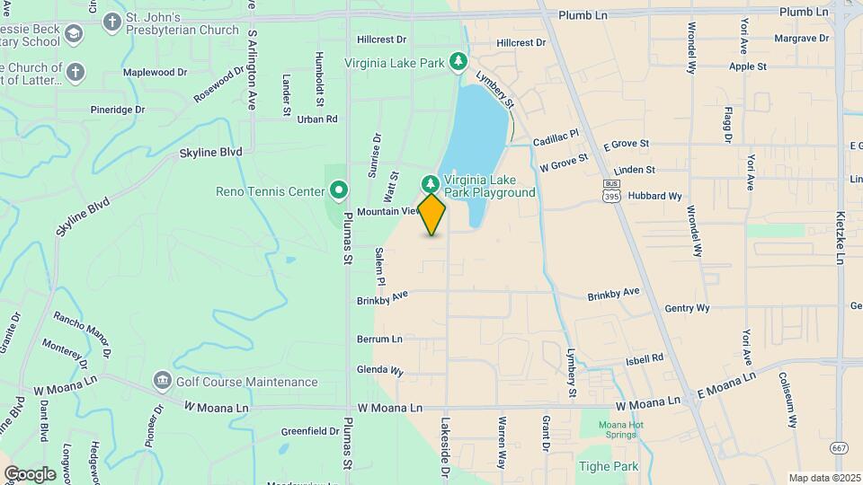 2735 Lakeside Dr Map and Location Details