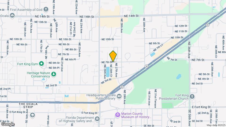 641 NE 26th Ct Map and Location Details