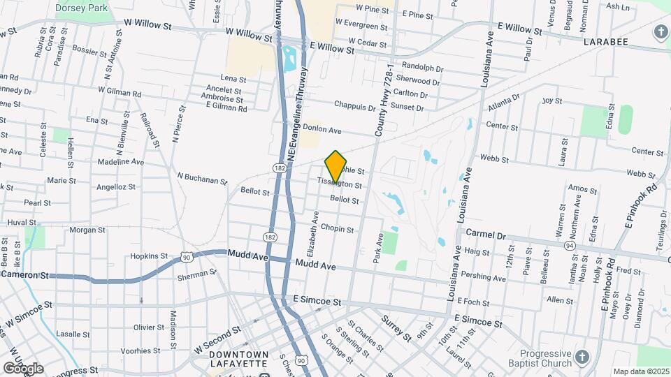 715 N Sterling St Map and Location Details