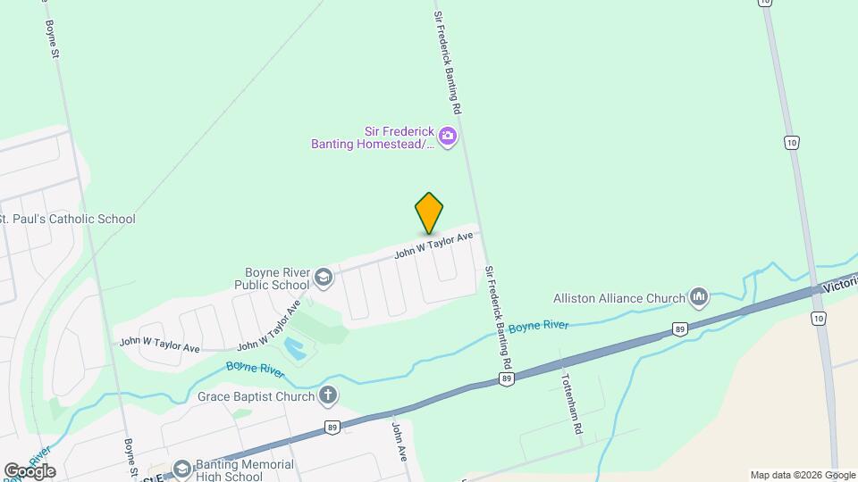 36 John W Taylor Ave Map and Location Details