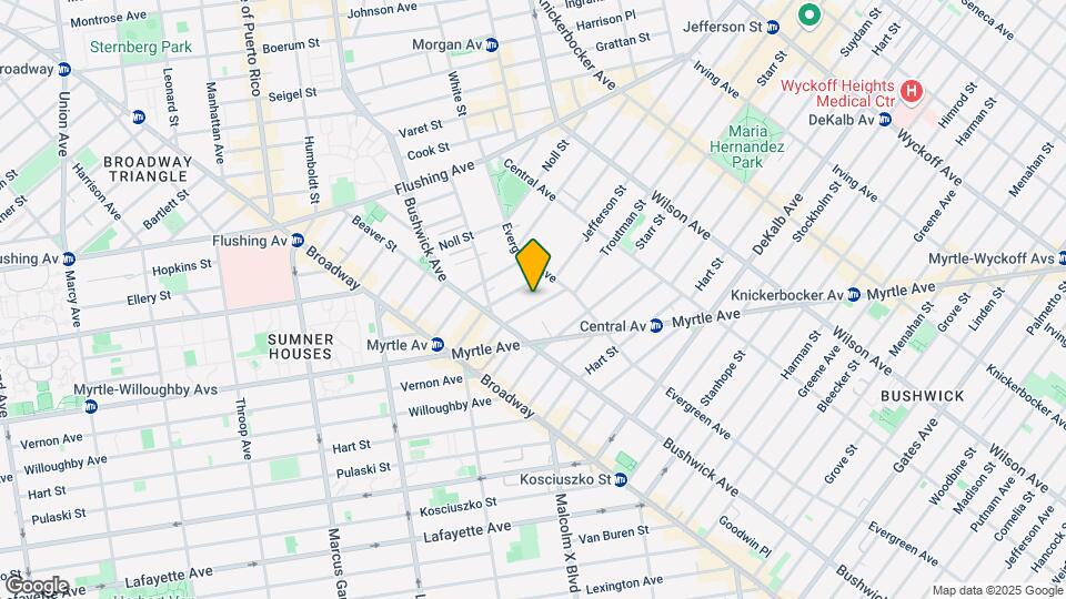 55 Troutman St Map and Location Details