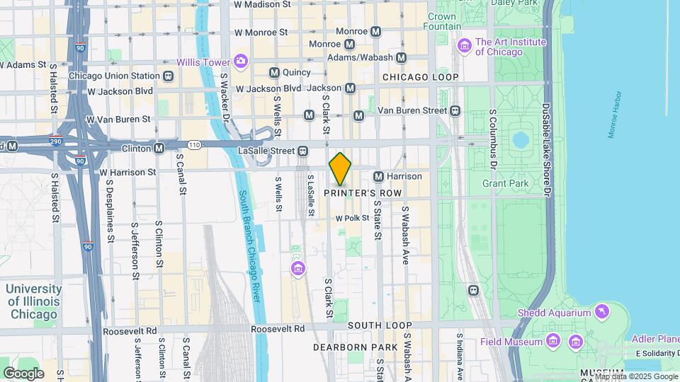 740 S Federal St, Unit 706 Mapa y Detalles de la Ubicación