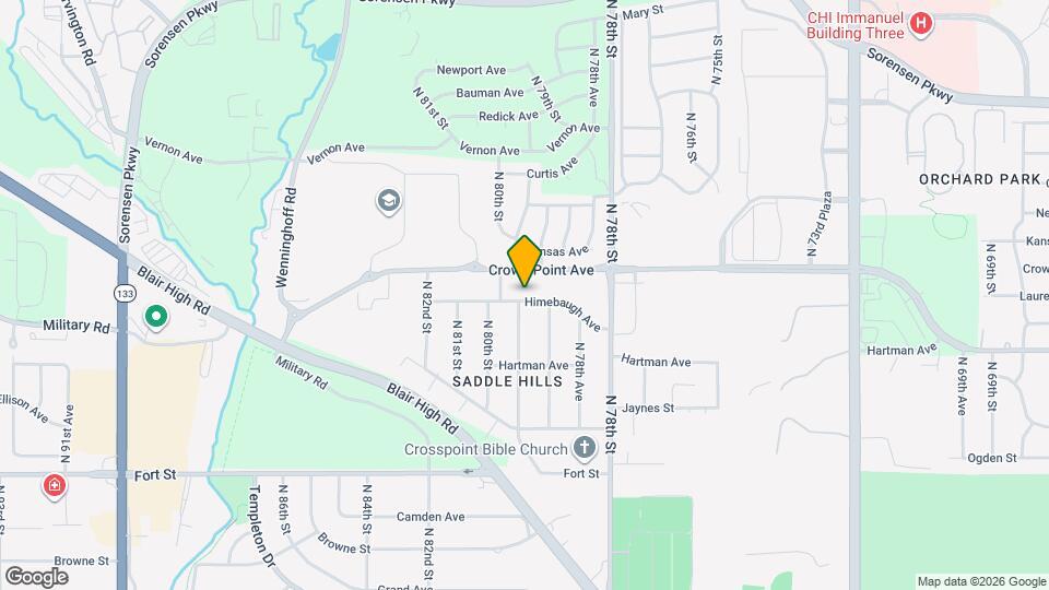 7922 Himebaugh Ave Map and Location Details