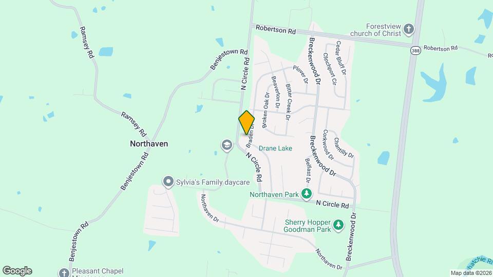 5169 Braden Dr Map and Location Details