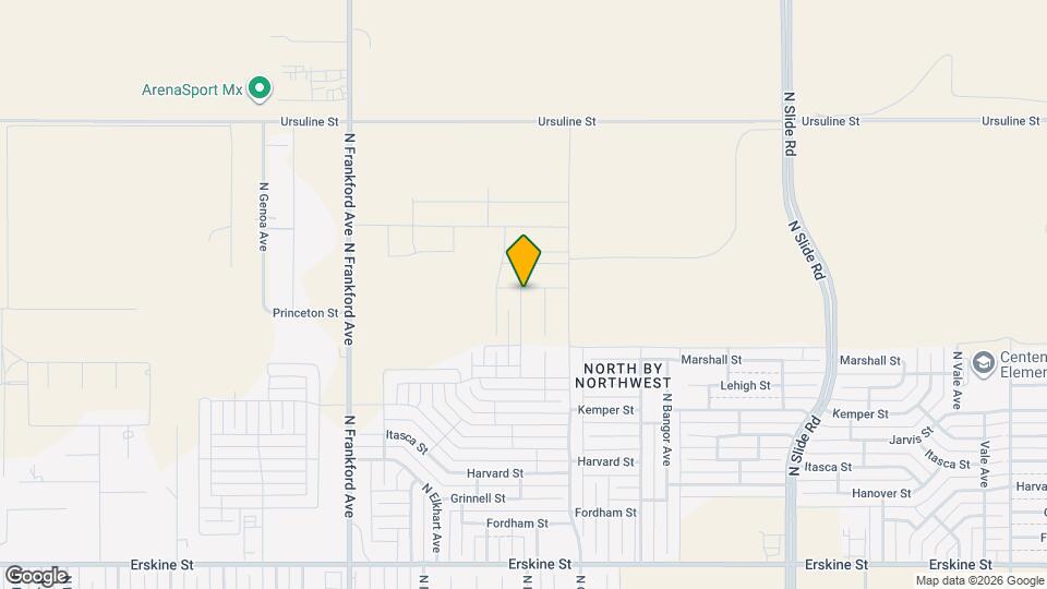 1324 N Colton Ave Map and Location Details