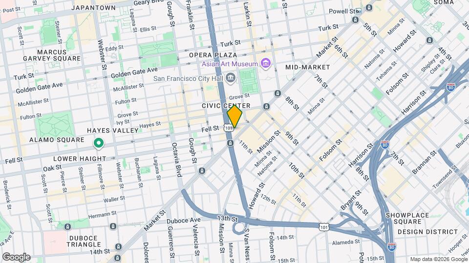 30 Van Ness Ave Map and Location Details