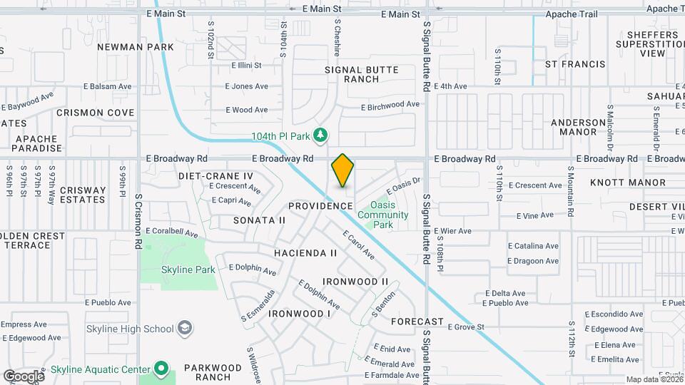 452 S Sabrina Map and Location Details