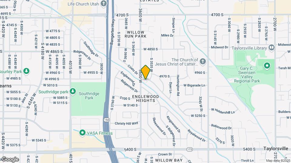 3553 Valley Heights Dr Map and Location Details