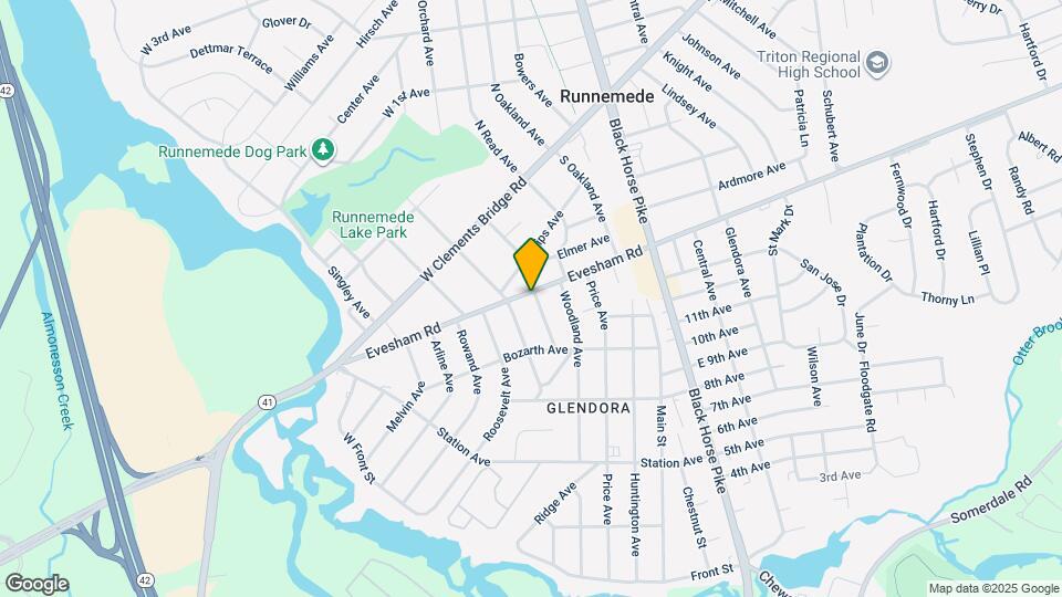 402 W Evesham Rd Map and Location Details