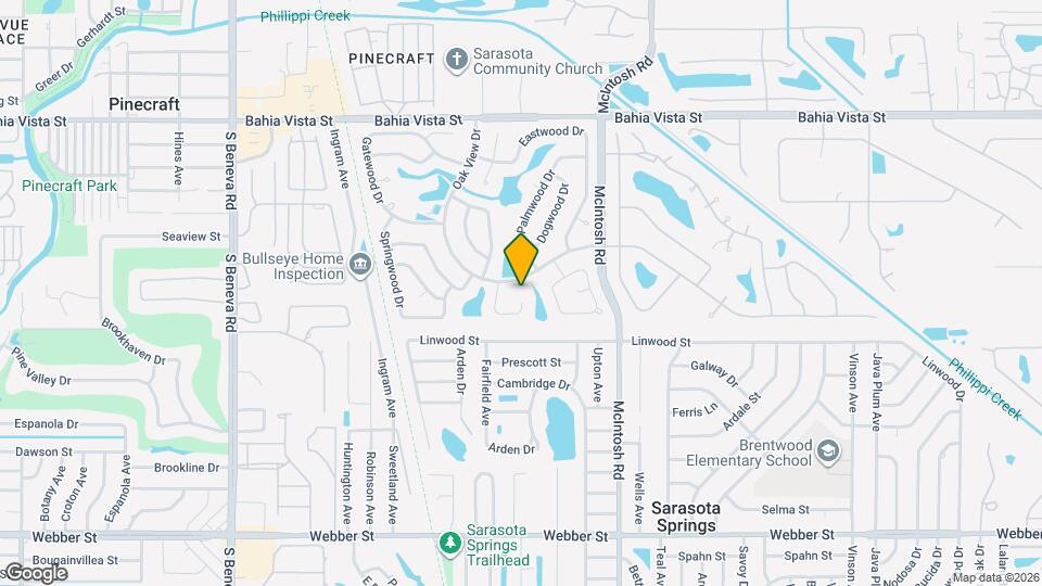 1881 Orangewood Ln Mapa y Detalles de la Ubicación
