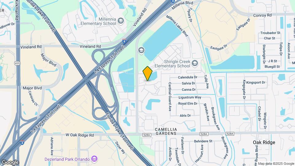 The Villages on Millenia Apartments Map and Location Details