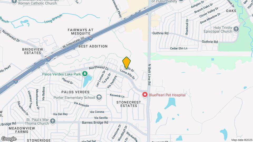 405 Loma Alta Dr Map and Location Details