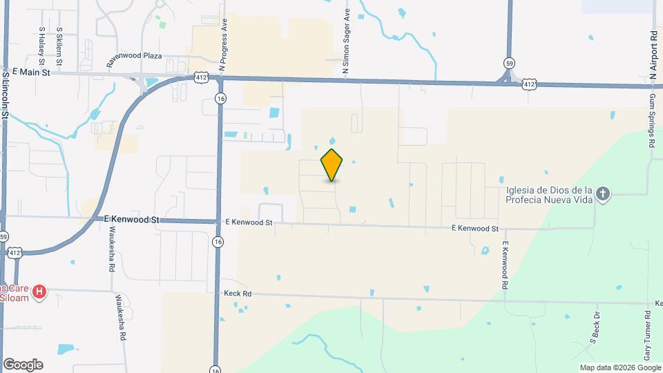 3313 E Jacob Ln Map and Location Details