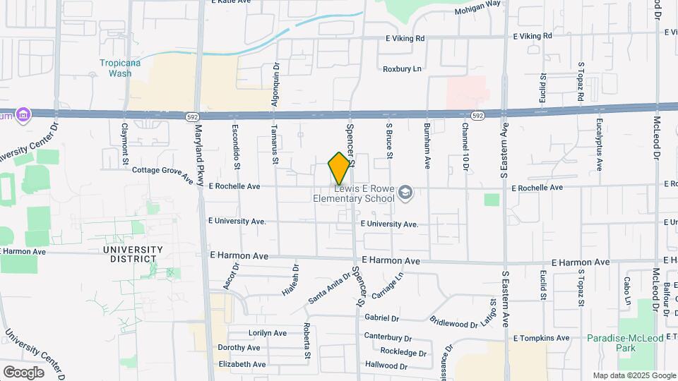1757 E Rochelle Ave Map and Location Details