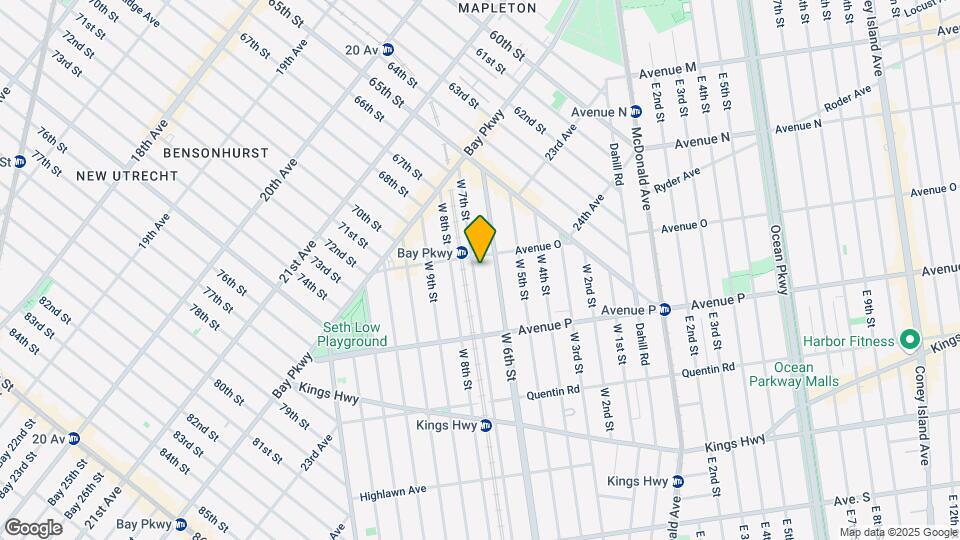 1513-1515 W 7th St Mapa y Detalles de la Ubicación